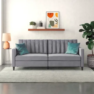 Dorel Home 3-Sitzer "Celine" Rückenlehne 2-teilig und 3-fach verstellbar, Sitzhöhe 43 cm