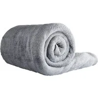 Wohndecke Kuscheldecke aus 100% Polyester, 150x220 cm, Clinotest, Kochfest ohne Einlaufen oder Fusseln, auch als Sofadecke & Tagesdecke