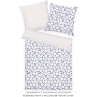 TOM TAILOR HOME Bettwäsche FRESH FLOWERS 135x200cm, 155x220cm oder 200x220cm, Renforcé, 2 teilig, new bedroom, mit farbigem Markenreißverschluss
