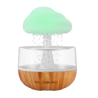 Rain Cloud Humidifier Light Water Drip Aromatherapy Diffuser Humidifier, Raining Cloud Night Light with 7 Color Lights,
