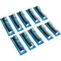 Oral-B Pro CrossAction Aufsteckbürsten 10er schwarz, Frustfreie Umverpackung