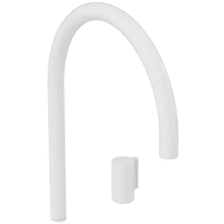 Ideal Standard Waschtischarmatur hoher Auslauf Solos ohne Ablaufgarnitur, rund Weiss, A7830AC A7830AC