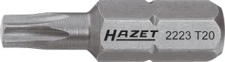 HAZET Bit Sechskant 6,3 (1/4 Zoll) Tamper Resistant TORX® Profil - 2223-T30