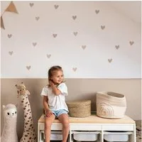lilimaus Wandsticker Wandsticker Kinderzimmer selbstklebend - lilimaus (1 St), Stilvolle Wandtattoos für Baby- und Kinderzimmer, einfach ablösbar