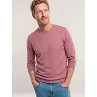 Walbusch Rundhalspullover Herren Merino Extrafein Pullover Rundhals waschmaschinenfest 19,5 Mikron Schurwolle, atmungsaktiv, temperaturausgleichend