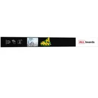ALLboards Magnettafel Rahmenloses SLIMboard – Kreideoberfläche