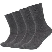 Camano Socken comfort (4-Paar, 4 Paar) superweiche Bündchen, venenfreundliche Socken