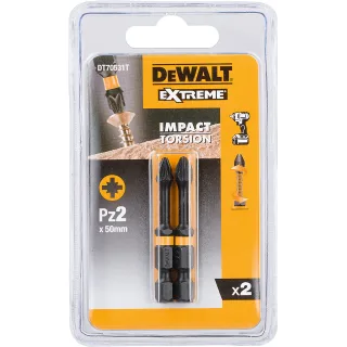 DEWALT EXTREME FELXTORQ Schrauberbit Kreuzschlitz 2 Stück - DT70531T-QZ