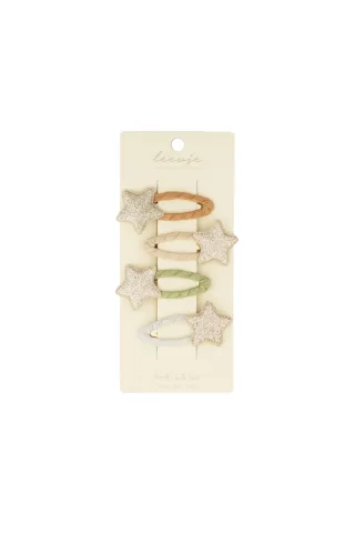 Leevje Christmas Stars Haarspangen
