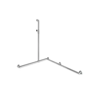 Hewi System 900 Duschhandlauf 900.35M30840 1250 x 965 x 1185 mm, Ausführung rechts, chrom