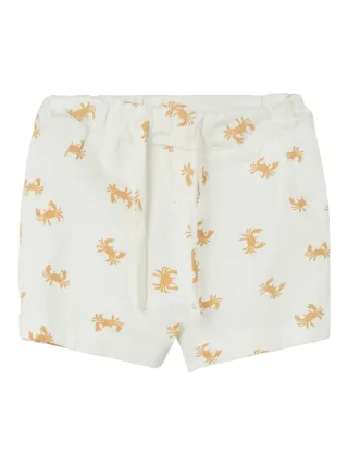 NAME IT - NBMJOE SHORTS white alyssum - Gr. - 74