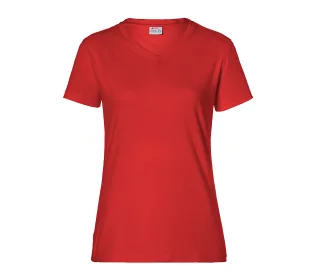 KÜBLER SHIRTS T-Shirt Damen mittelrot 4XL - 5024 6238-55-4XL