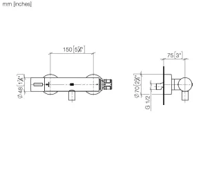 Dornbracht Brausethermostat 34443979 34443979-39