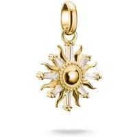 THOMAS SABO Charm Sonne Charm Sonnenzauber mit Zirkonia - Connect, mit Zirkonia (synth)