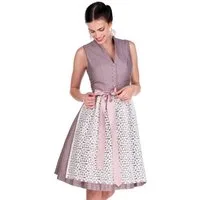 Alpenfee Tracht Dirndl Midi Dirndl 2tlg. - AMBRA - puder
