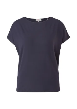 s.Oliver Red Label - T-Shirt blau - Gr. - 42