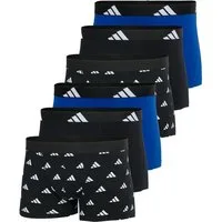adidas Sportswear Retro Boxer 6er Pack Active Flex Cotton (Spar-Set, 6-St) Retro Short / Pant - Baumwolle - ohne Eingriff - Atmungsaktiv