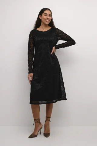 Jerseykleid Relaxed fit black
