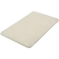 Kleine Wolke Badematte Cony, Badvorleger, Badezimmer Teppich, Höhe 25 mm, rutschhemmend beschichtet, fußbodenheizungsgeeignet, Polyester, rechteckig, Badteppich, Fell-Optik, Uni Farben, besonders weich & kuschelig