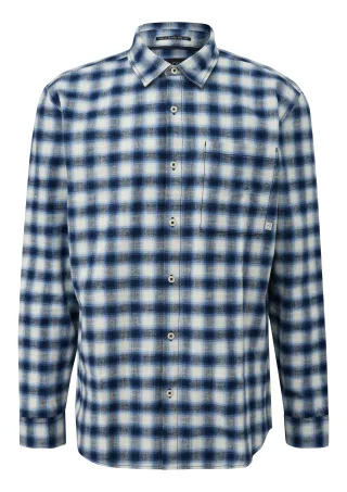 qs - Hemd blau - Gr. - XL