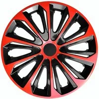 NRM Radkappen STRONG DUO, 14 in Zoll, Radzierblenden für Stahlfelgen Satz 4er 14"