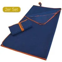 Dyckhoff Sporthandtuch Mikrofaser Sporttuch, Microfaser (2-St), auch als 2er Set erhätlich