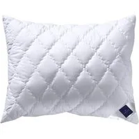 billerbeck Naturfaserkopfkissen, Füllung: 70% Polyester, 30% Viskose (Bambus Viskose-Bällchen), Bezug: Baumwolle, Seitenschläfer, Rückenschläfer, Füllung variabel