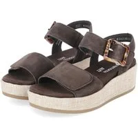 Remonte Remonte D1N54-25 Damen Rauleder brown Sandalette