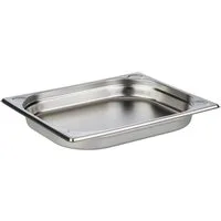 APS Aufbewahrungssystem GN 1/2 Behälter 32,5 x 26,5 cm, Edelstahl, (1-tlg), Gastronorm-Behälter, zum Anrichten und Lagern von Speisen