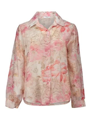 Zabaione - Blouse Ca44llie beige - Gr. - L