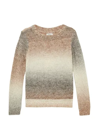 s.Oliver - Strickpullover beige/mehrfarbig - Gr. - 110