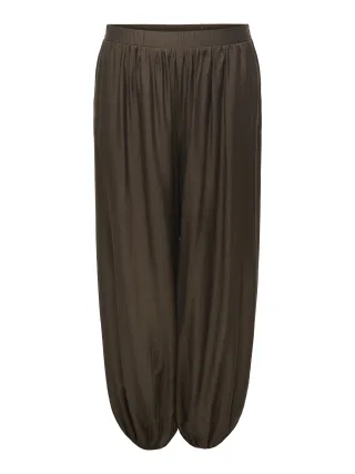 ONLY CARMAKOMA - CARCAMILLE HAREM PANT WVN Chocolate Martini - Gr. - 32