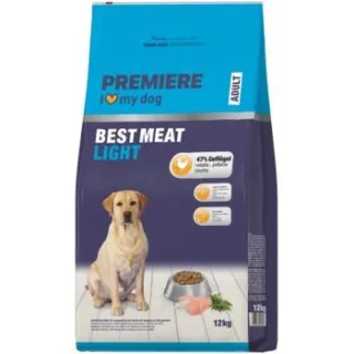 PREMIERE Best Meat Trockenfutter Hund Adult Light Geflügel 2x12 kg