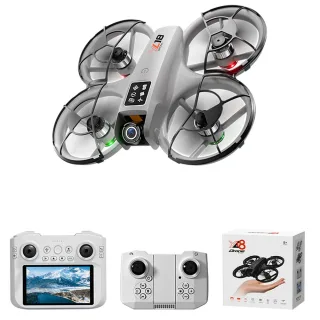 YLR/C YL18 WiFi FPV with 4.3inch LCD Screen Controller HD Dual Camera Electrically Adjustable Optical Flow Hover Circle