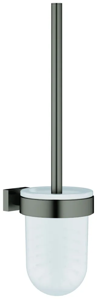 GROHE WC-Bürstengarnitur Essentials Cube 40513_1 Wandmontage hard graphite geb., 40513AL1 40513AL1