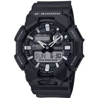 CASIO G-SHOCK Chronograph GA-010-1AER, Quarzuhr, Armbanduhr,Herrenuhr, digital,Resinband, bis 20 bar wasserd.