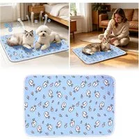 Ledander Hundematte Weiche Kühlmatte für Haustiere, Kühlgelmatte für Katzen und Hunde, geeignet für Camping, Autositz und Hundematte sowie Haustierbett
