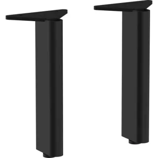 hansgrohe Xelu Q Möbelfüße 54145670 175x60mm, 2 Stück, mattschwarz