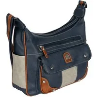 EAAKIE Umhängetasche Damen Tasche Schultertasche Umhängetasche Leder Optik Handtasche, als Schultertasche, Umhängetasche tragbar