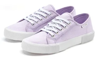 LASCANA Sneaker aus Textil, Schnürhalbschuh, Freizeitschuh, Turnschuh