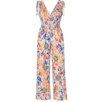 ITALY VIBES Jumpsuit - Overall Damen - sommerlicher All-Over-Print - ITALY VIBES