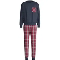 CALIDA Pyjama Family & Friends Herren (2 tlg) warme Baumwollqualität