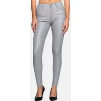 Elara Lederimitathose Kunstleder Hose