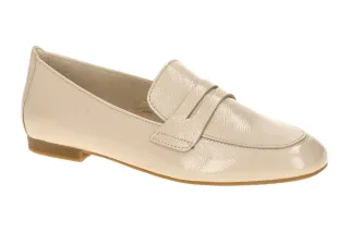 Gabor 85.213.92 Damen Slipper beige oak Echtleder Blockabsatz 1,5cm