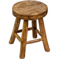 Main Möbel Hocker Hocker/Beistelltisch 30cm "Togo" Teakholz