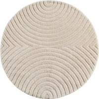 Ayyildiz Teppiche Teppich ART 1122, auch als Läufer und in Rund erhältlich, rund, Höhe: 8 mm, Boho Design, 3D Optik, Struktur Hoch Tief, skandinavisch, Wohnzimmer