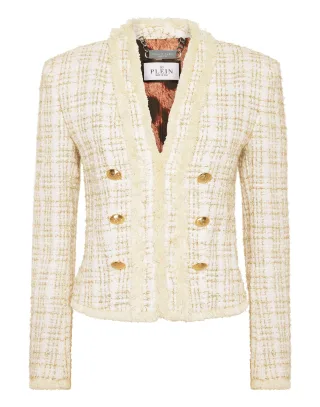 Tweed Bolero Blazer