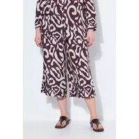 Studio Untold Culotte Culotte Wide Legs High Waist Shape Print