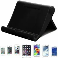 XGODY Smartphone-Halterung, (bis 10 Zoll, 1-tlg., Mini Portabler Handy Halter Büro Tisch Ständer Halterung Multi Winkel)