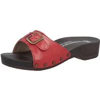 BERKEMANN Berkemann Erwachsene Holz Hamburg Pantolette Leder Riemchensandale
